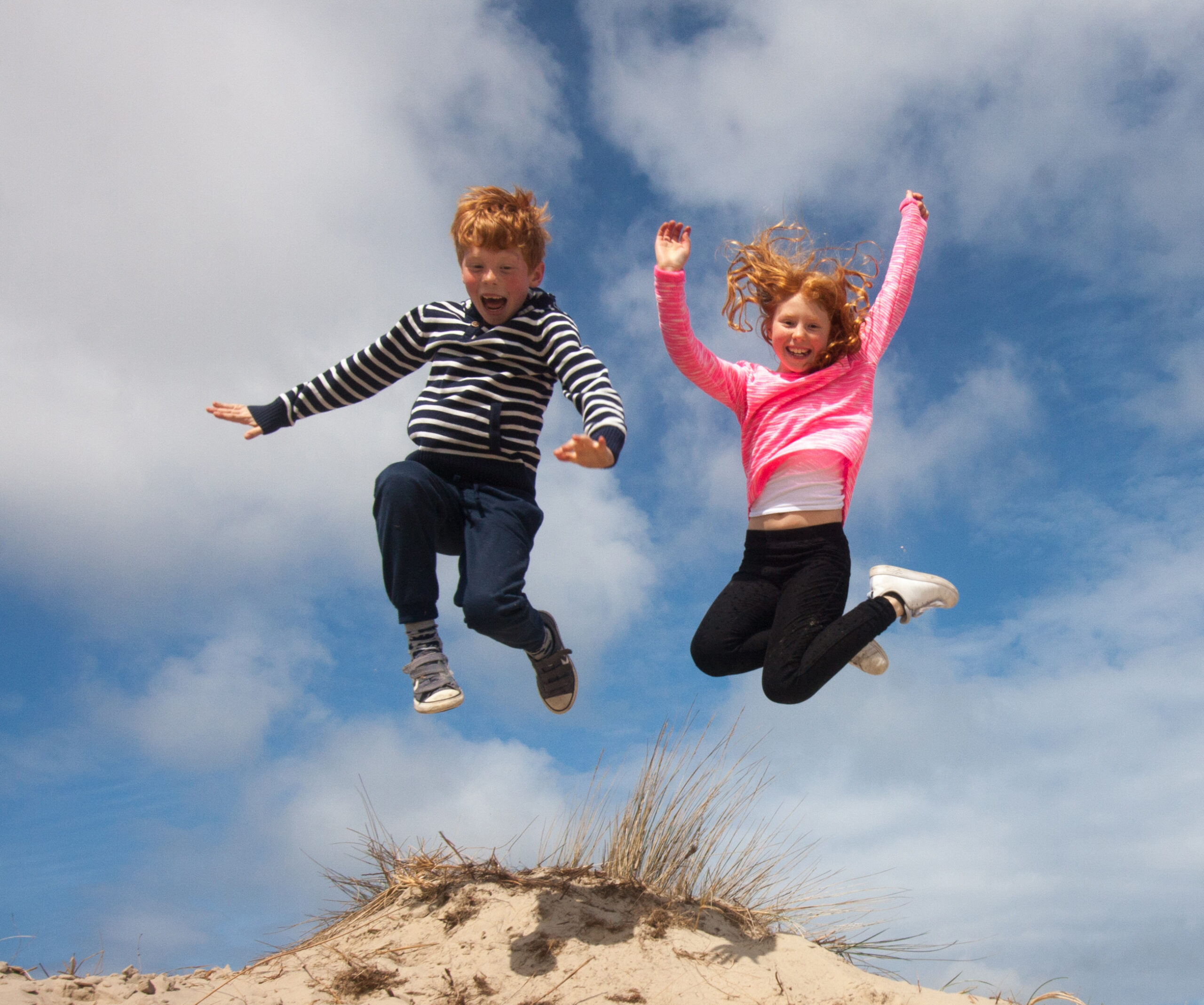 Blije kinderen vol energie!